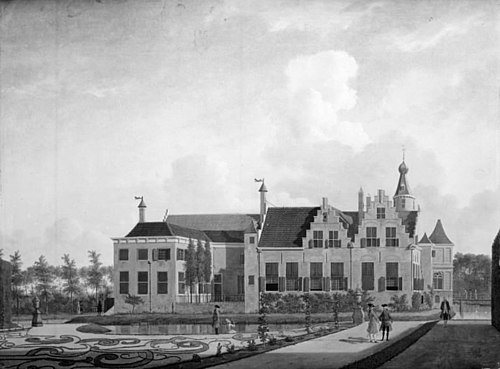 A Dutch Manor, 1753, Jan ten Compe