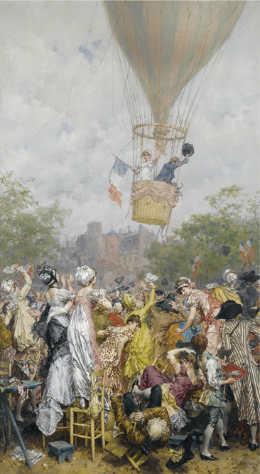 UNE ASCENSION EN L'AN VIII, , Frederik Hendrik Kaemmerer