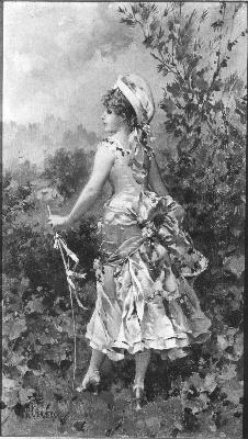 Jeune femme, 1878, Frederik Hendrik Kaemmerer