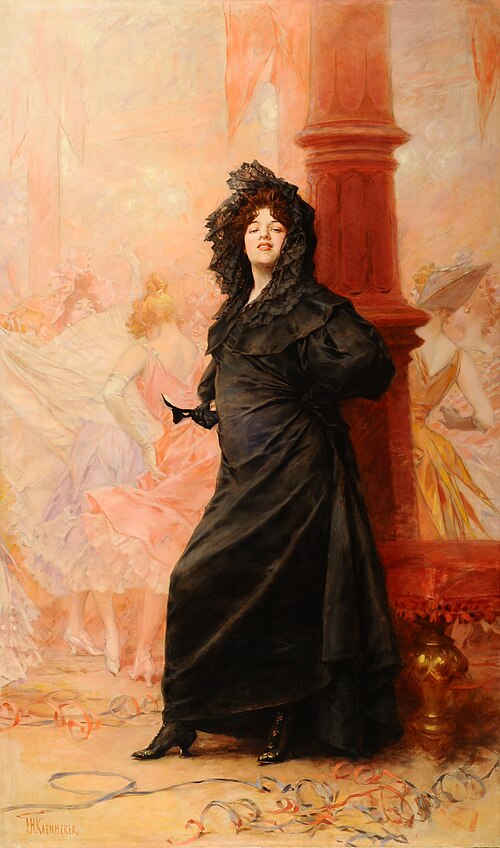Baile de máscaras, 1900, Frederik Hendrik Kaemmerer