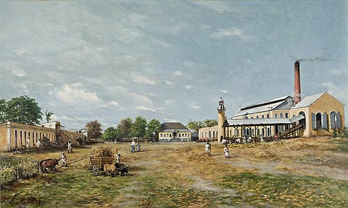 Hacienda La Fortuna, 1885, Francisco Oller