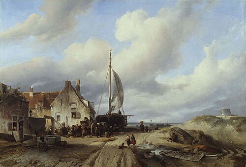Katwijk sur mer (Hollande méridionale), , Salomon Leonardus Verveer