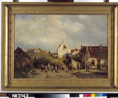 Scheveningen, 1857, Salomon Leonardus Verveer