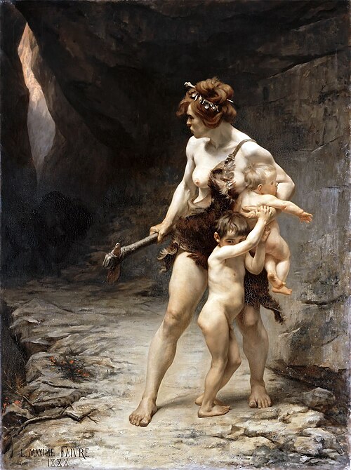 Deux mères, 1888, Léon Maxime Faivre