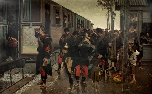 ¡A la guerra!, 1895, Alberto Pla Rubió