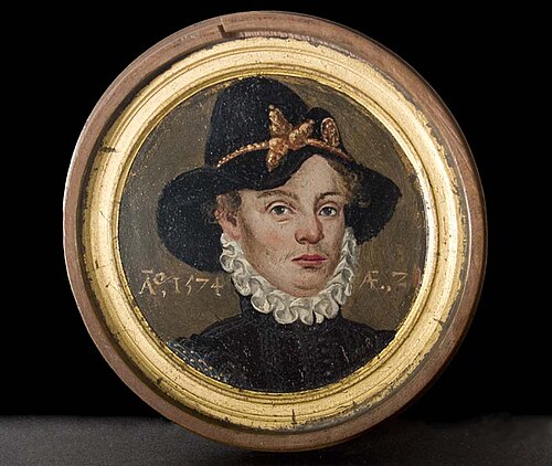 Portrait of Eelcke van Mockema, 1574, Adriaen van Cronenburg