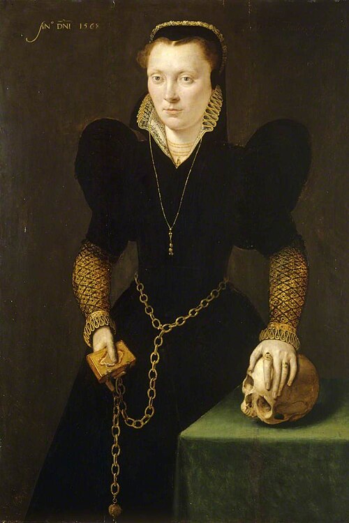 Katheryn of Berain (1540/1541–1591), ‘The Mother of Wales’, 1568, Adriaen van Cronenburg