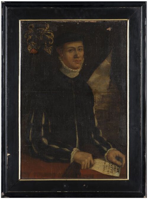 Portrait of Ocke van Gratinga, 1555, Adriaen van Cronenburg