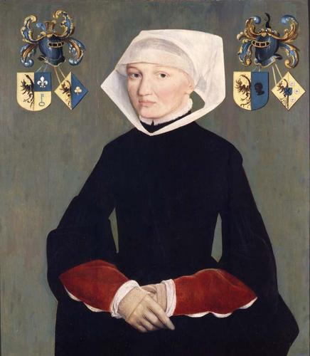 Portrait of Frouk van Haerda, 1547, Adriaen van Cronenburg