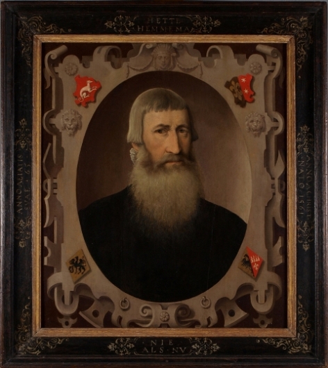 Portrait de Hette van Hemmema, 1561, Adriaen van Cronenburg