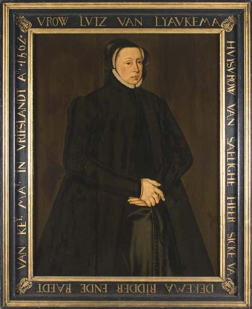 Portrait of Luts van Liauckema (1523-1569), 1562, Adriaen van Cronenburg