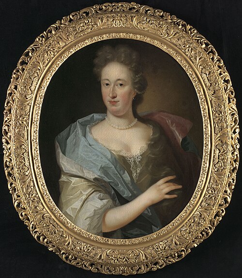 Portret van Eva Maria de Groot (1677-1706), 1701, Juriaen Pool