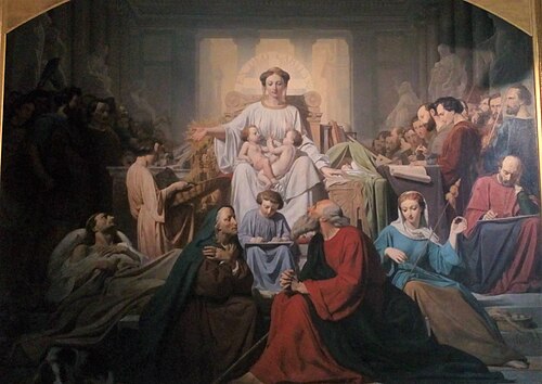 Caritas, 1853, Édouard Cibot