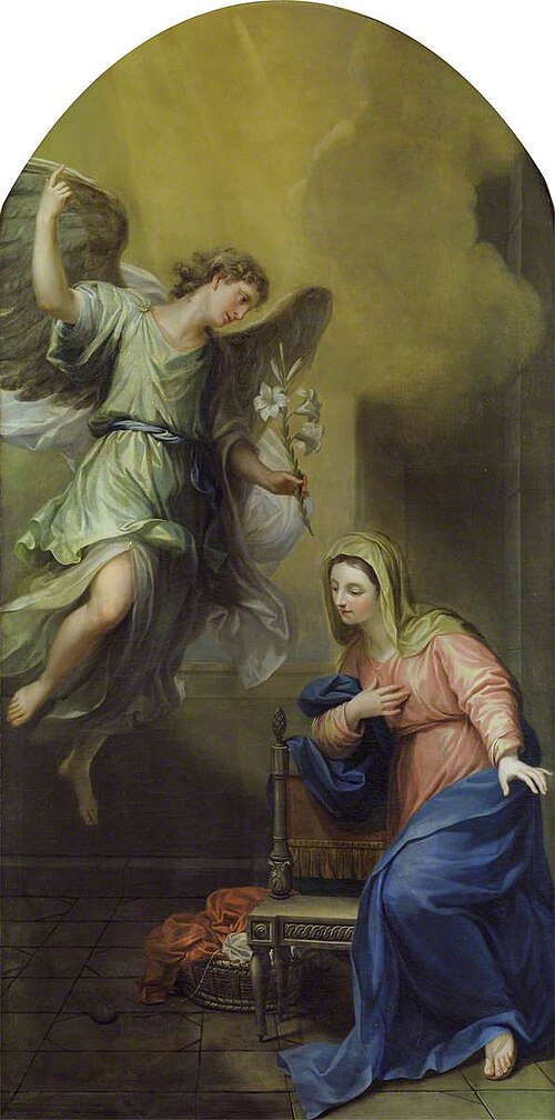 The Annunciation, 1769, Giovanni Battista Cipriani