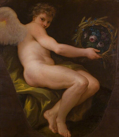 Allegorical Personification of Plenty, , Giovanni Battista Cipriani