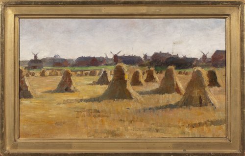 Önninge Village, Åland, 1888, Anna Wengberg