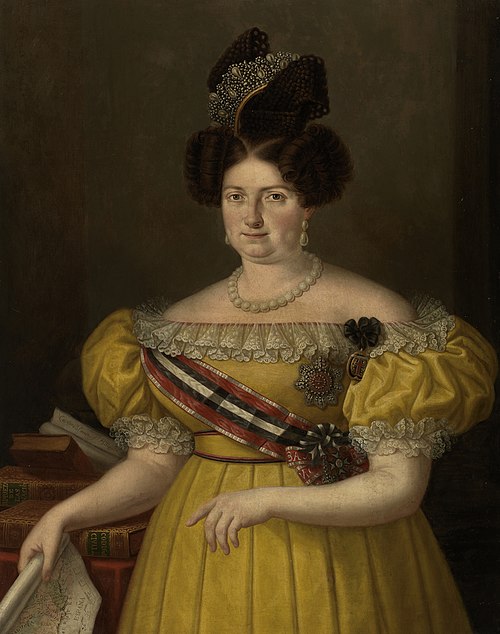 María Cristina de Borbón, 1834, Carlos Blanco
