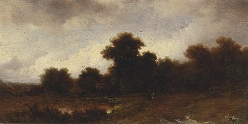 Wetland landscape, 1874, Remigius Adrianus Haanen