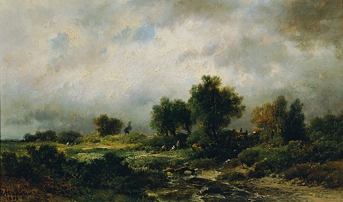 Sommerlandschaft, 1869, Remigius Adrianus Haanen