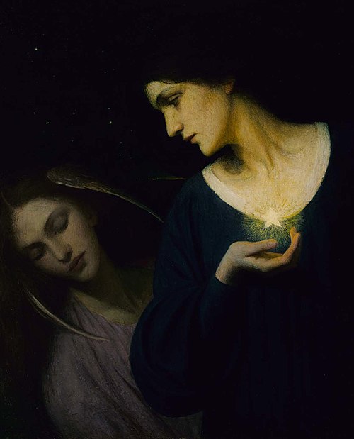 Night and Her Daughter Sleep, 1902, Mary Lizzie Macomber
