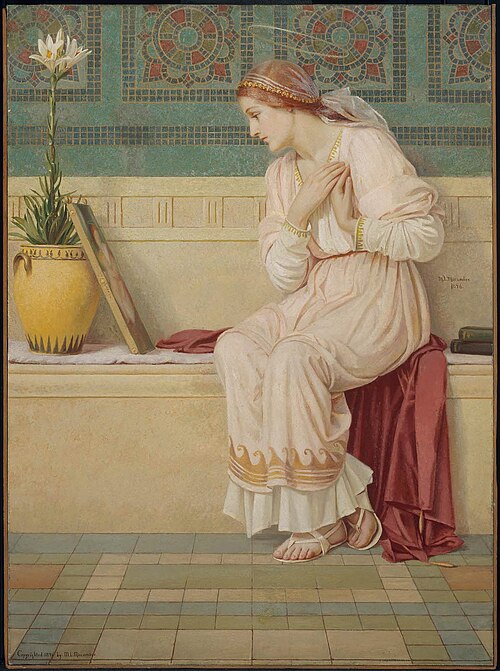 Saint Catherine, 1896, Mary Lizzie Macomber