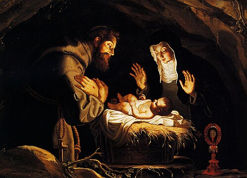 St. Francis and St. Clare  of Assisi, 1647, Josefa de Óbidos