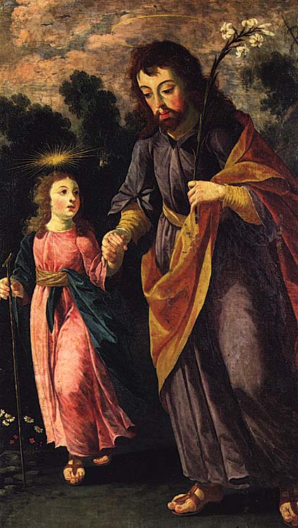 Saint Joseph and the Child, 1670, Josefa de Óbidos