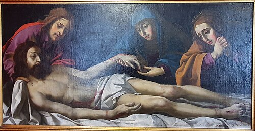 Lamentação sobre Cristo morto, 1660, Josefa de Óbidos
