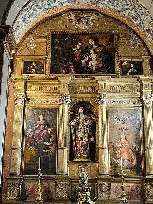 Retábulo de Santa Catarina, 1661, Josefa de Óbidos