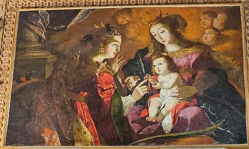 Casamento Místico de Santa Catarina, 1661, Josefa de Óbidos