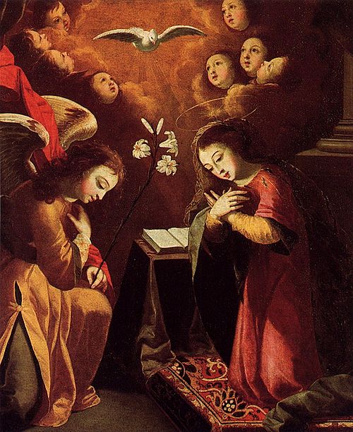 Annunciation (Josefa de Óbidos), 1676, Josefa de Óbidos