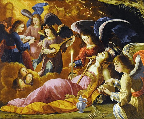 The Penitent Magdalene Comforted by Angels, 1679, Josefa de Óbidos