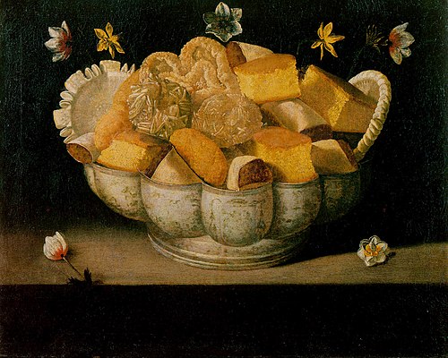 Still Life with Cakes, 1660, Josefa de Óbidos