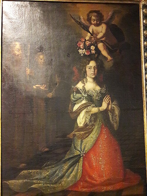Portrait de Maria Francisca de Saboia, 1700, Josefa de Óbidos
