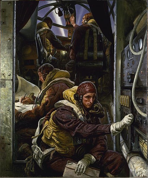Take Off, 1943, Laura Knight