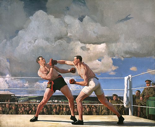 Physical Training at Witley Camp, 1910, Laura Knight