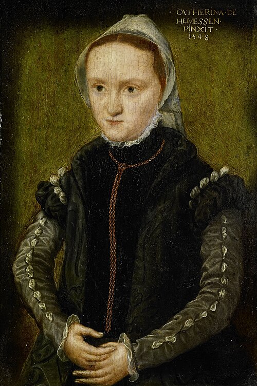 Portrait d'une jeune fille, 1548, Catharina van Hemessen