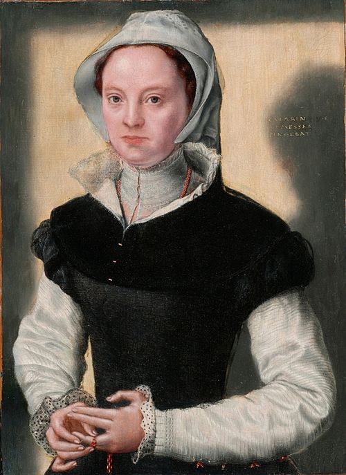 Portrait d'une dame, 1540, Catharina van Hemessen