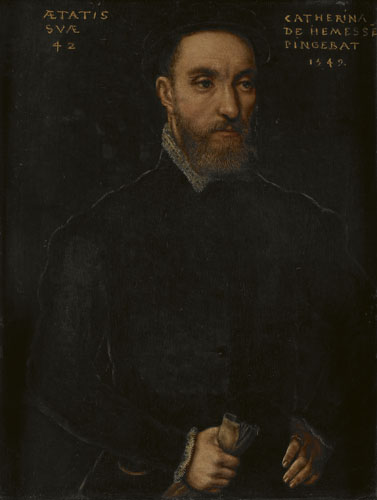 Portrait d’homme, 1549, Catharina van Hemessen