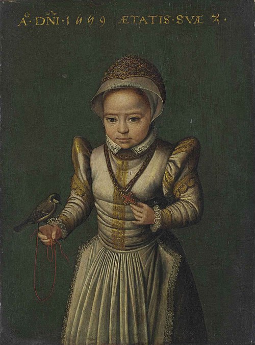 Portrait of a Child, 1559, Catharina van Hemessen