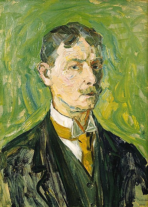 Autoportrait, 1910, Thorolf Holmboe