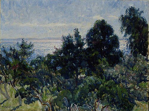 Landscape from Åsgårdstrand, 1922, Thorolf Holmboe