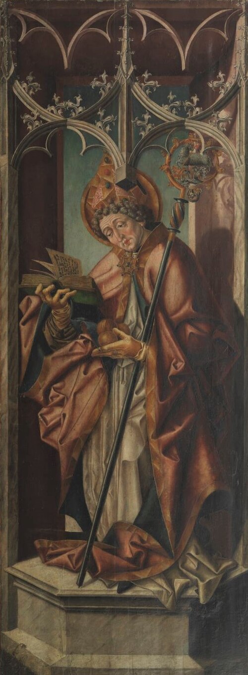 Altar from Tyrol: Saint Nicholas, 1500, Friedrich Pacher
