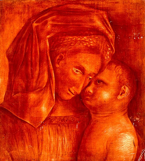 Madonna met kind, 1909, Marius Holleman