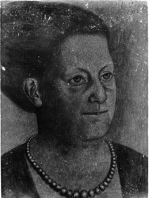 Dame, 1912, Marius Holleman