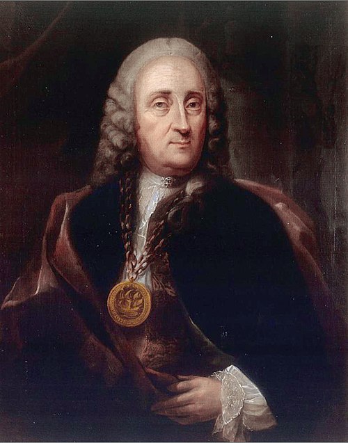 Portrait of Albert Sichterman (1692-1764), 1755, C.L. Haverkamp