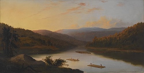 Paysage, 1865, Robert Scott Duncanson