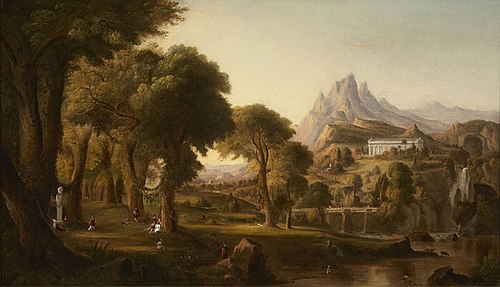 Rêve d'Arcadie, 1852, Robert Scott Duncanson