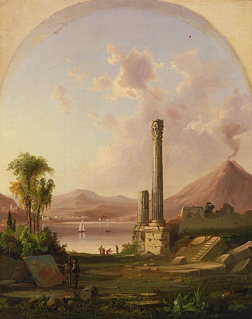 Pompeii, 1855, Robert Scott Duncanson