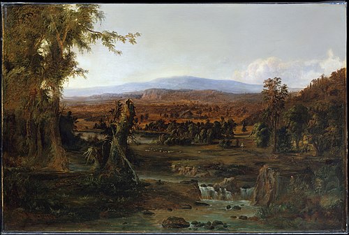 Landscape with Shepherd, 1852, Robert Scott Duncanson